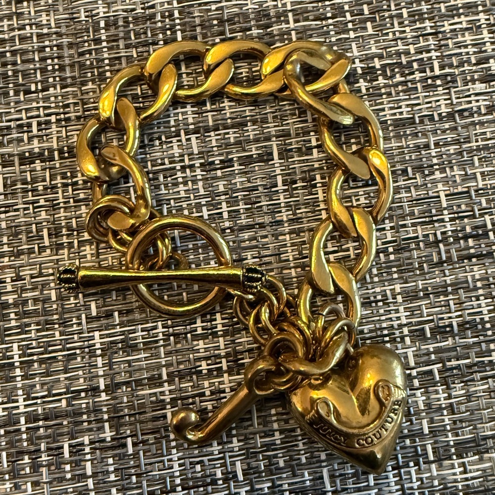 Juicy Couture Gold Charm Bracelet